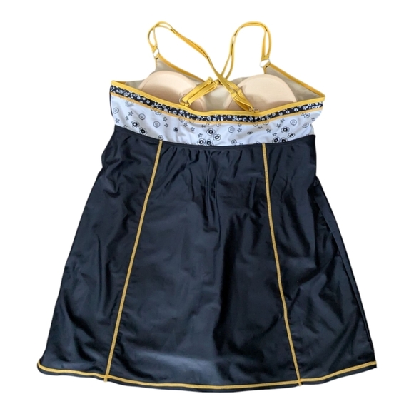 Île Moorea One Piece Swimsuit Crossiver Adjustable Straps - Picture 5 of 11